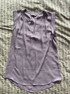 Reitmans Dusty Lavender Sleeveless V-Notch Camisole